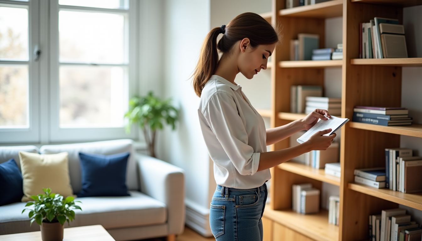 Illustration : le désencombrement est un processus continu. en adoptant — optimiser l'espace dans votre maison avec ces astuces simples