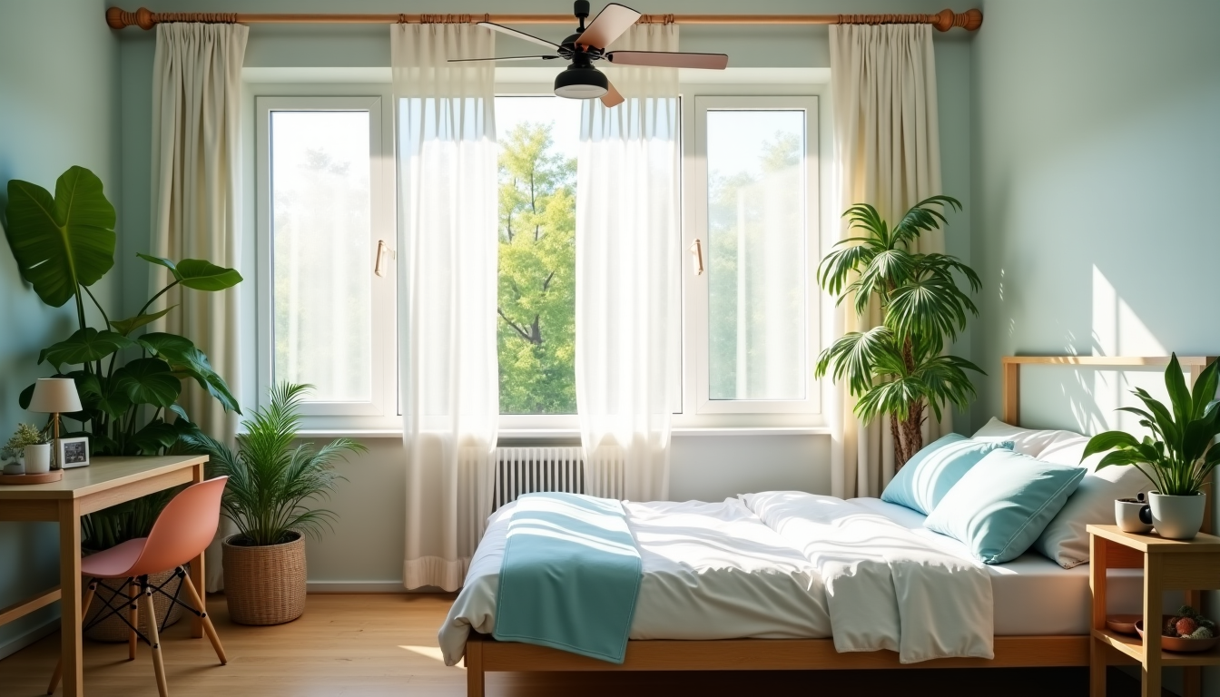 rafraîchir sa chambre et comment éviter la chaleur dans une maison sans climatisation ? — au-delà des gestes quotidiens, certains aménagements peuvent apporter