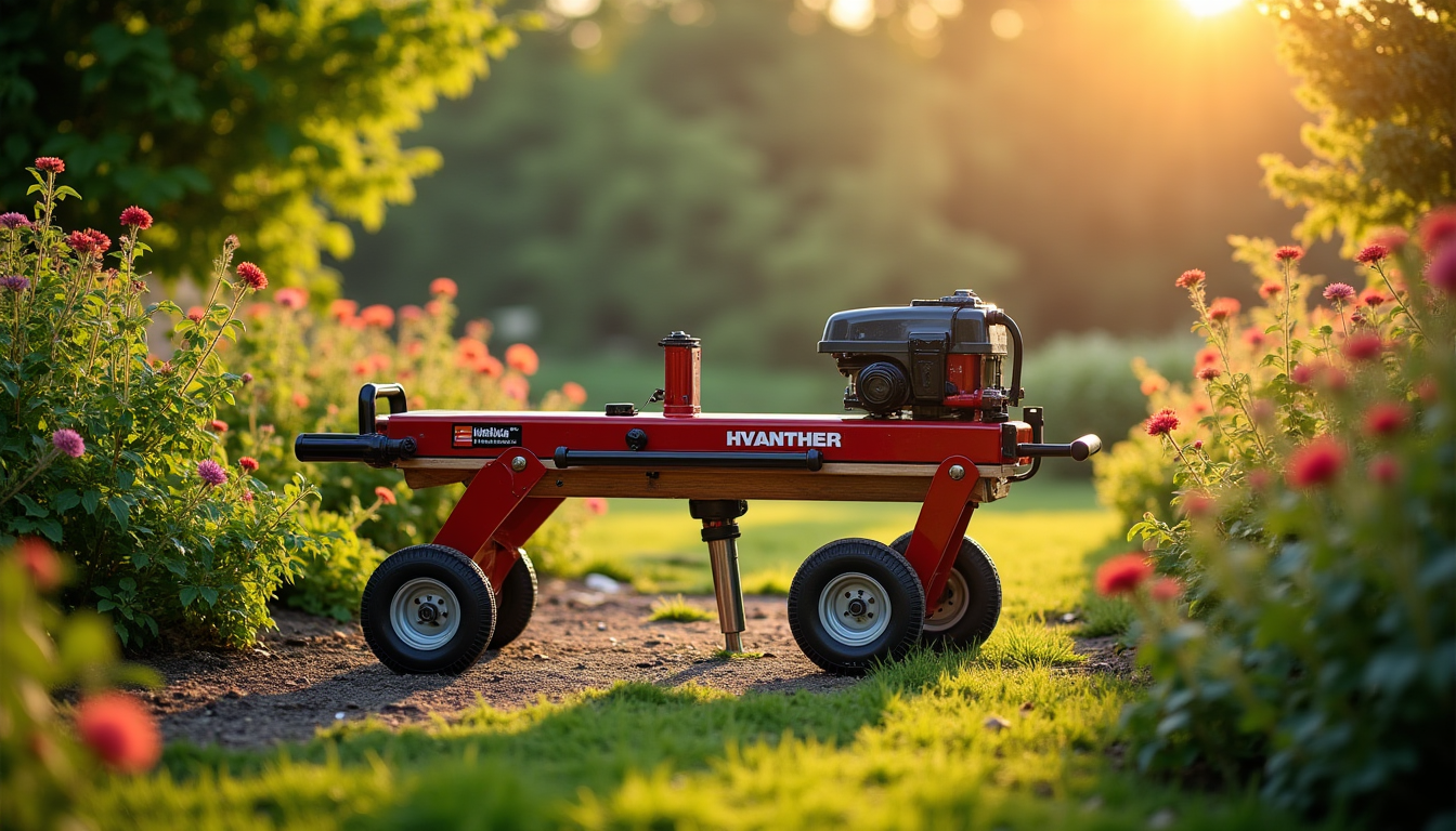 Illustration : vous aidera à cibler les machines qui correspondent — modèle choisir entre une fendeuse à bois verticale ou horizontale pour votre jardin ?