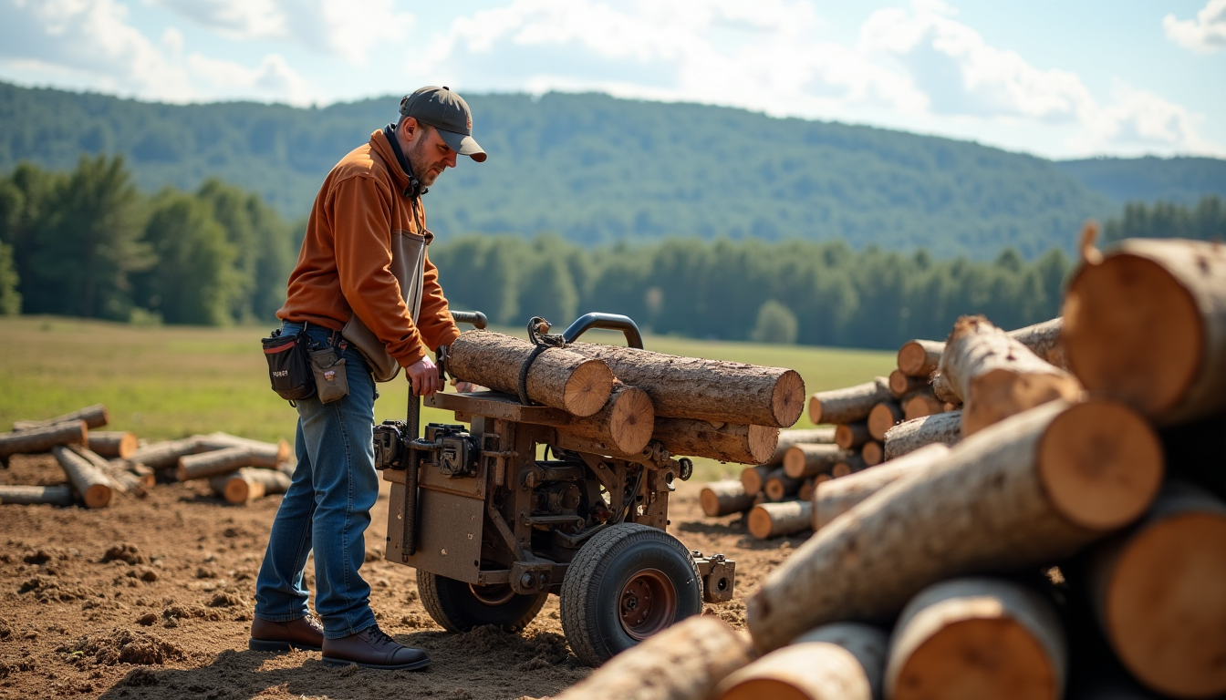 fendeuse à bois verticale ou horizontale : quelle est la meilleure option pour votre dos — sur roues, représente un avantage pour les professionnels