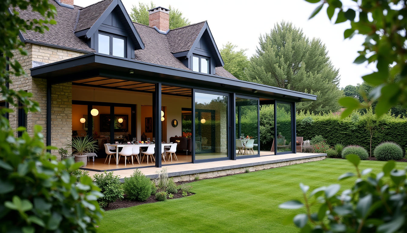 Illustration : le design de la véranda doit également être — installer une véranda dans le 40 pour valoriser votre maison