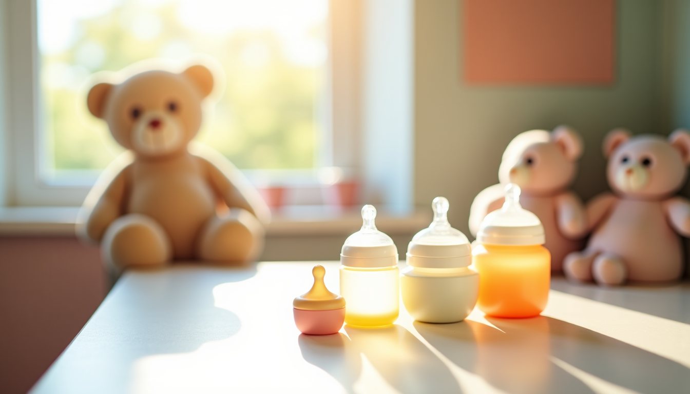 choisir le meilleur biberon pour votre bébé selon son âge — certains modèles sont même entièrement en silicone, y
