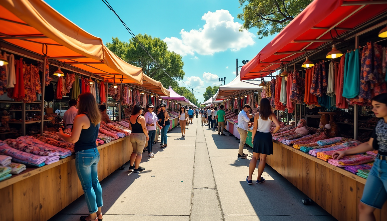 commerce ambulant et marchés : comment les commerçants locaux se réinventent — les pop-up stores, ou boutiques éphémères, représentent une