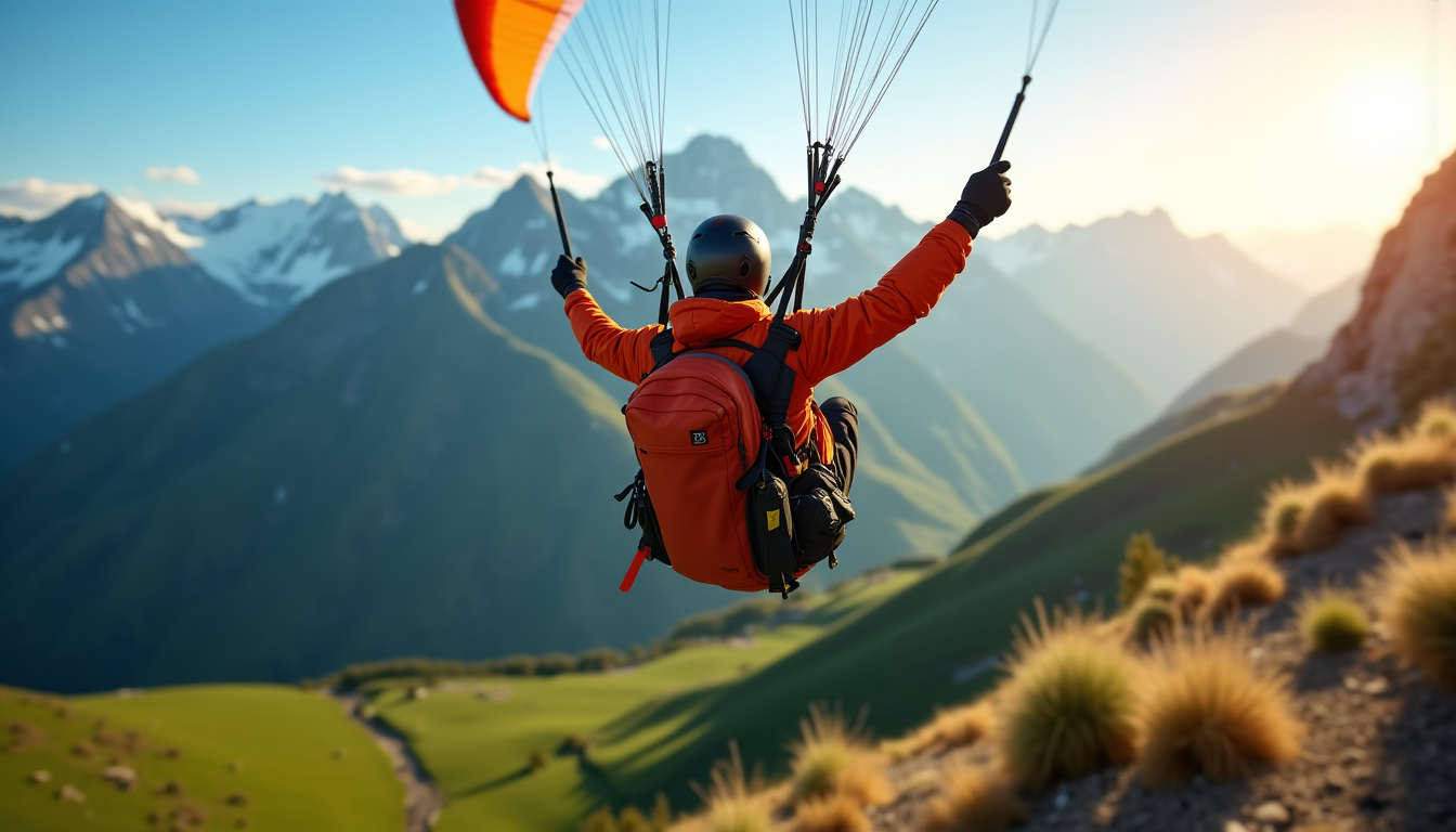 Illustration : elle offre un grand volume de rangement accessible, - nouveauté 2026 : la sellette parapente ozium 3 ozone
