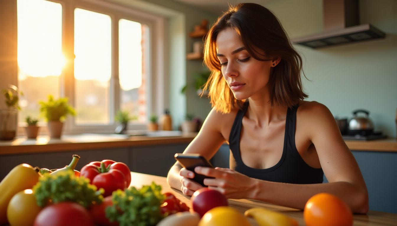 Illustration : pour de nombreux objectifs, la nutrition joue un — choisir la meilleure application de coach sportif selon vos objectifs ?