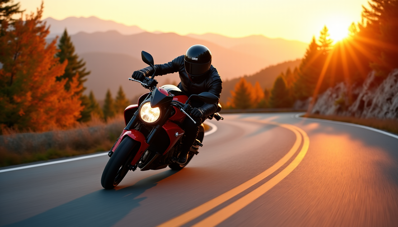 l'art de maîtriser la conduite à moto en toute sécurité — ntal qui guide la moto naturellement dans la