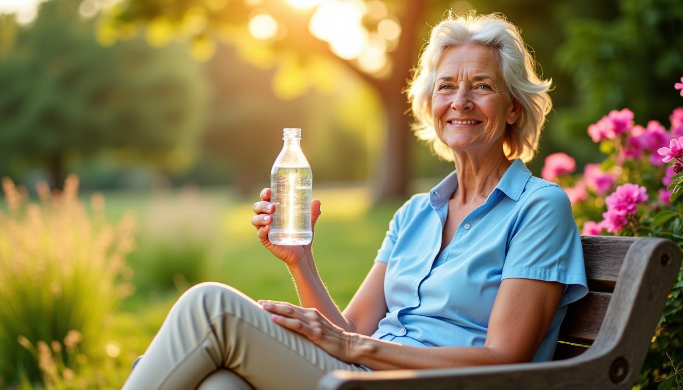 secrets de la longévité : vivre mieux et plus longtemps — l'hydratation joue également un rôle fondamental. boire suffisamment
