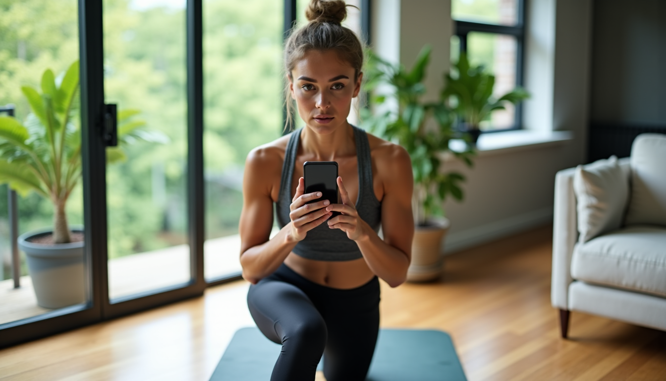 fitness à domicile : l’impact d’une app coach sportif sur vos performances — une stimulation constante, garantissant que chaque séance contribue