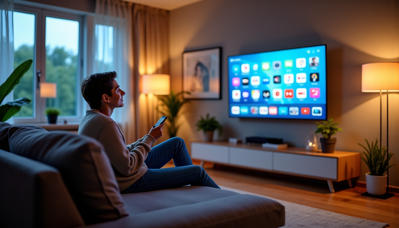 iptv : comment transformer votre télé en centre de streaming intelligent — le tv, offrant une expérience utilisateur fluide et