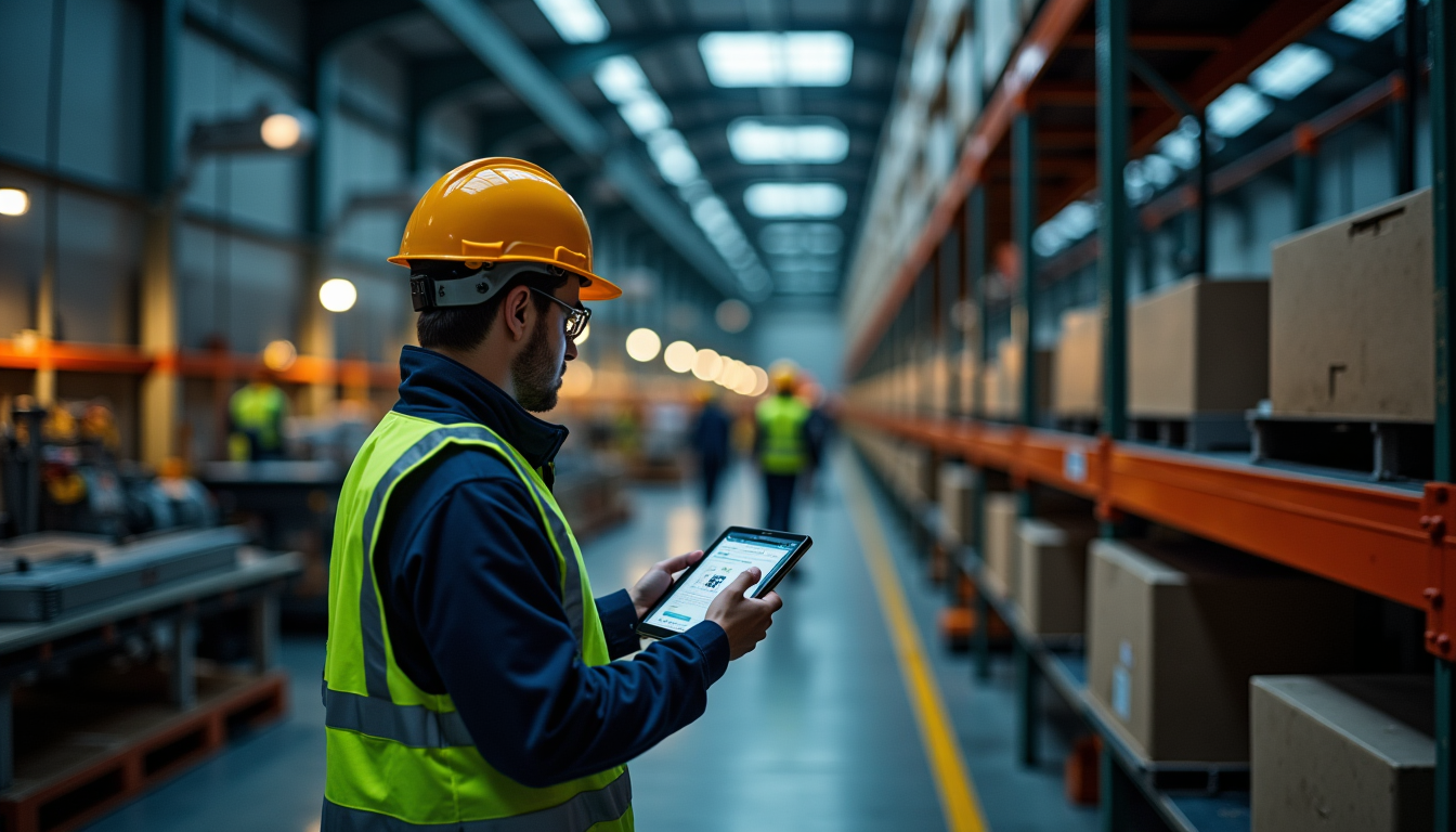 Illustration : s vols de matériel. amélioration de la sécurité — réduire les pertes en industrie grâce aux technologies de maxitrack-france