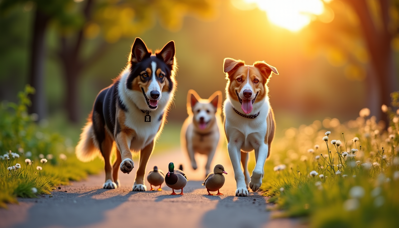 chiens et leurs incroyables capacités d'adaptation — certaines races sont particulièrement réputées pour leur capacité