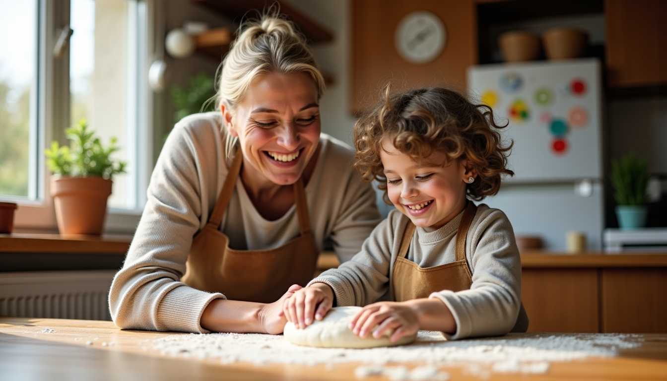 Illustration : ces rituels, par leur régularité et leur caractère — activités qui renforcent le lien parent-enfant au quotidien