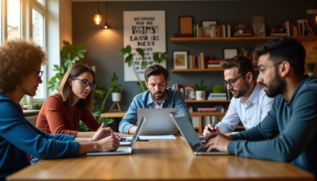 cours d'anglais en ligne intensif : la méthode rapide pour devenir bilingue — ussions thématiques, obligeant l'apprenant à mobiliser activement son