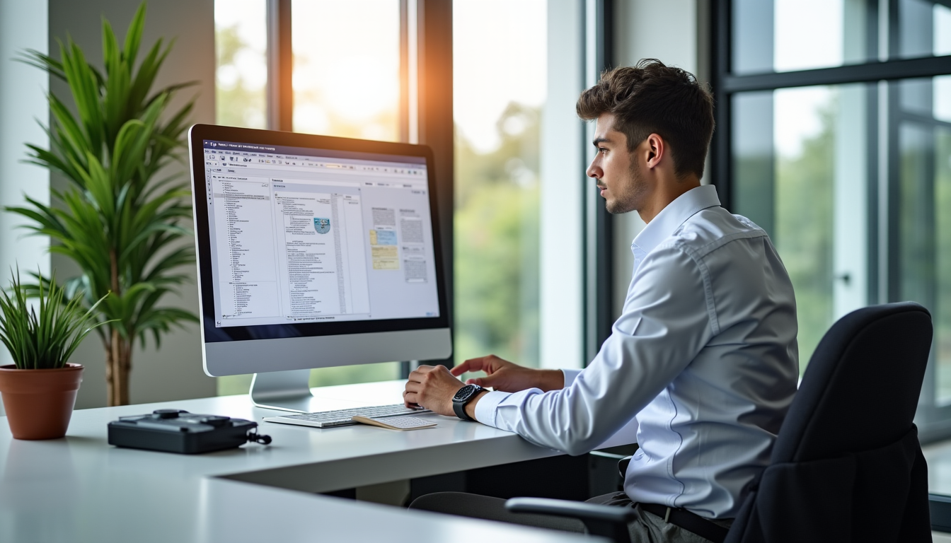 Illustration : l'architecture de votre site, avec une navigation claire — guide seo : comment booster la visibilité de votre site sans être un expert?