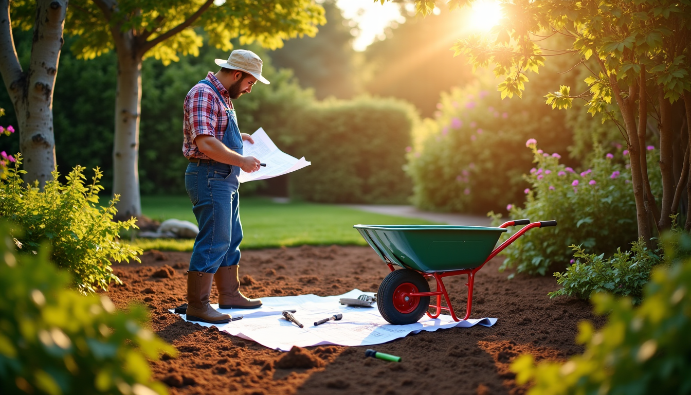 choisir et louer les bons outils de chantier pour réussir l'aménagement de votre jardin — le choix entre ces machines dépendra directement de