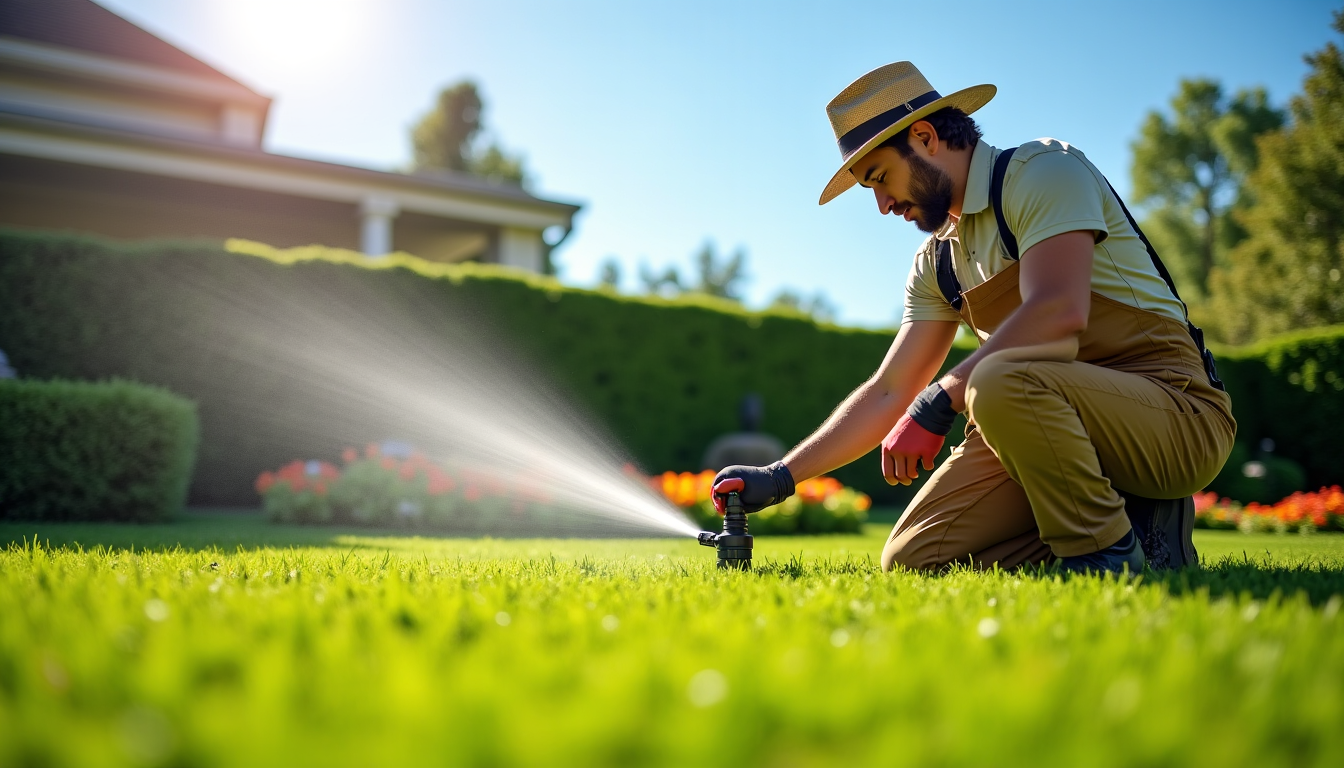 s'équiper comme un pro pour entretenir sa pelouse et terrasser son terrain — pour s'équiper comme un pro, considérez un système