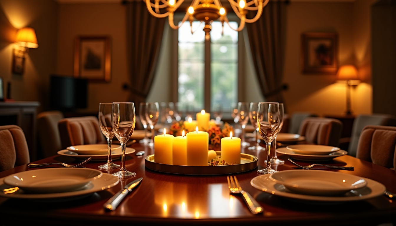 bougie qui ne coule pas : le secret pour des tables impeccables sans traces de cire — "la cire d'abeille est un trésor de la