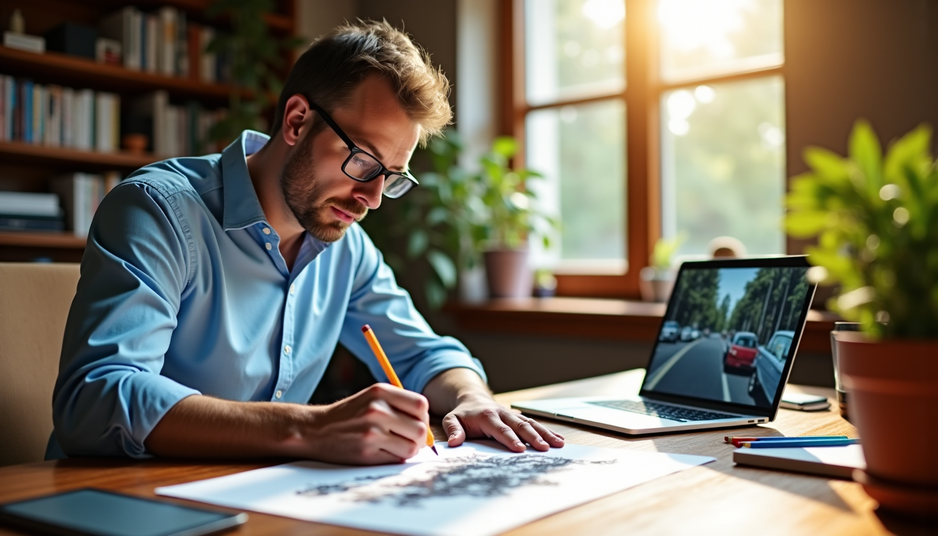 Illustration : enfin, ne pas faire correspondre le croquis avec — croquis de constat d’accident : comment le dessiner facilement sans faire d’erreur ?