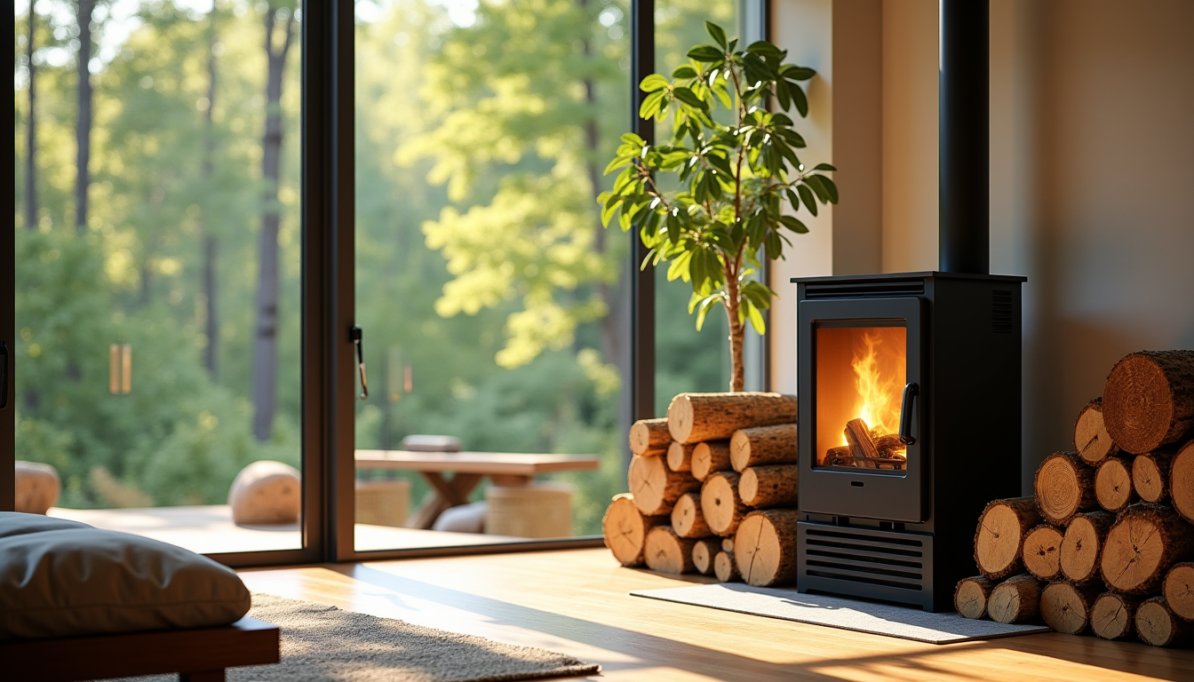 maison écolo : astuces pour réduire votre empreinte carbone — le bois est une énergie renouvelable, à condition