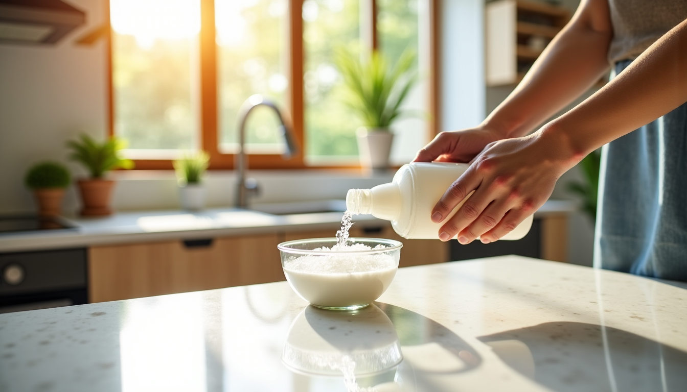 d&eacute;tachant textile naturel : les meilleures recettes maison pour tout d&eacute;tacher &mdash; le percarbonate de soude, souvent appel&eacute; "eau oxyg&eacute;n&eacute;e
