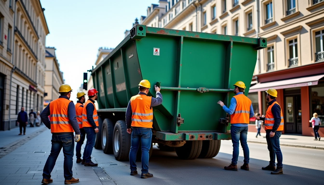 location de benne pour professionnels à lyon : votre benne posée en moins de 24h — le choix de la bonne taille permet d'éviter