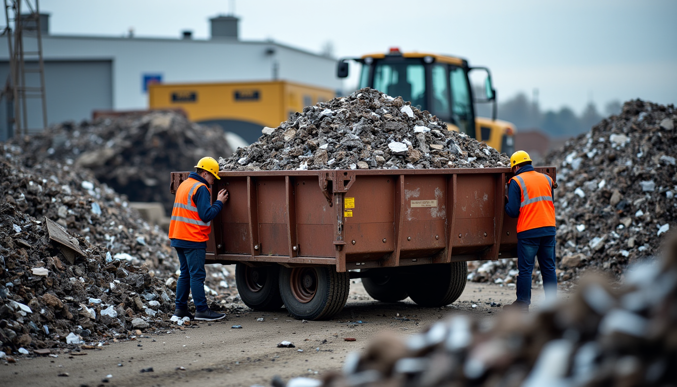choisir la bonne dimension de benne pour vos travaux à lyon — lorsque vous traitez des déchets métalliques, il est