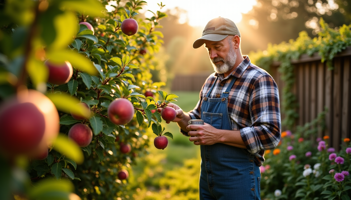 arbres fruitiers à planter pour récolter rapidement chez soi — ir une production rapide, bien que souvent moins