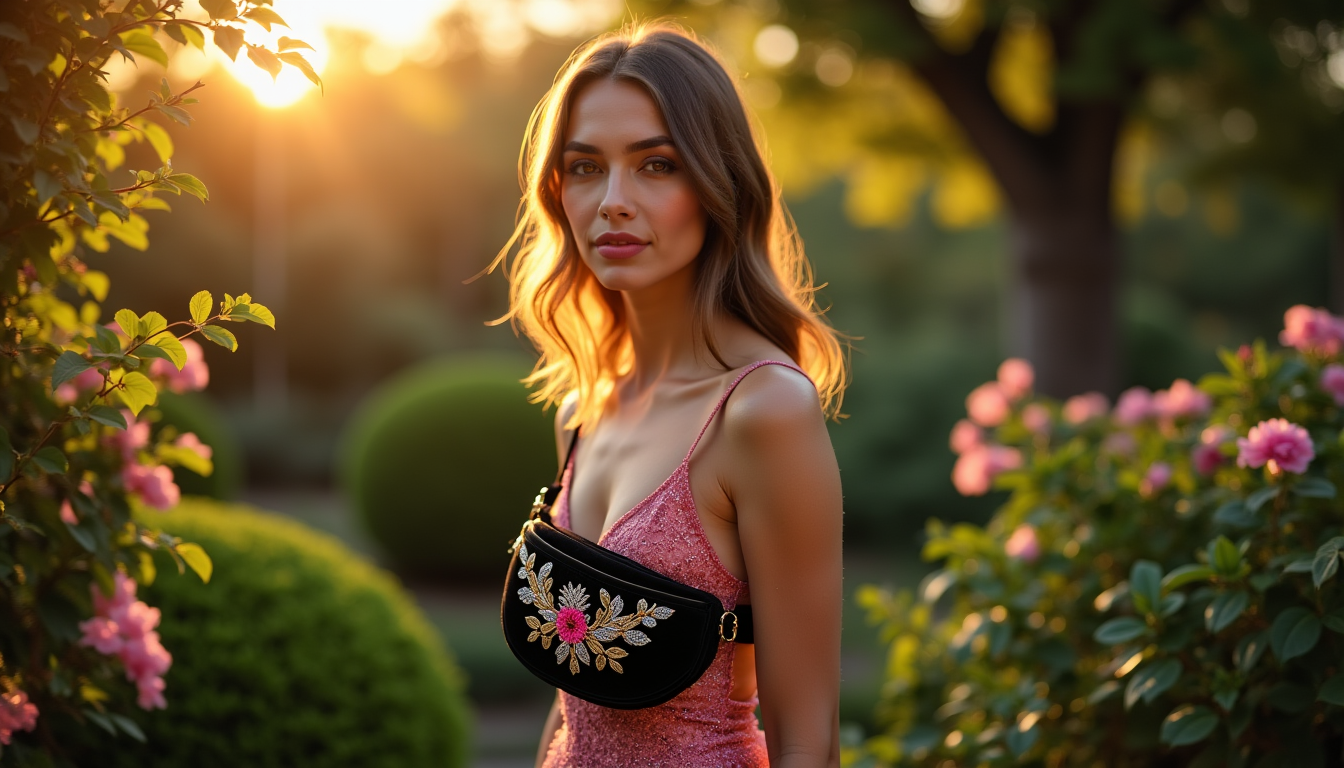 Illustration : pour un mariage ou une cérémonie, choisissez un — sac banane chic pour femme : l'accessoire tendance qui réinvente vos tenues