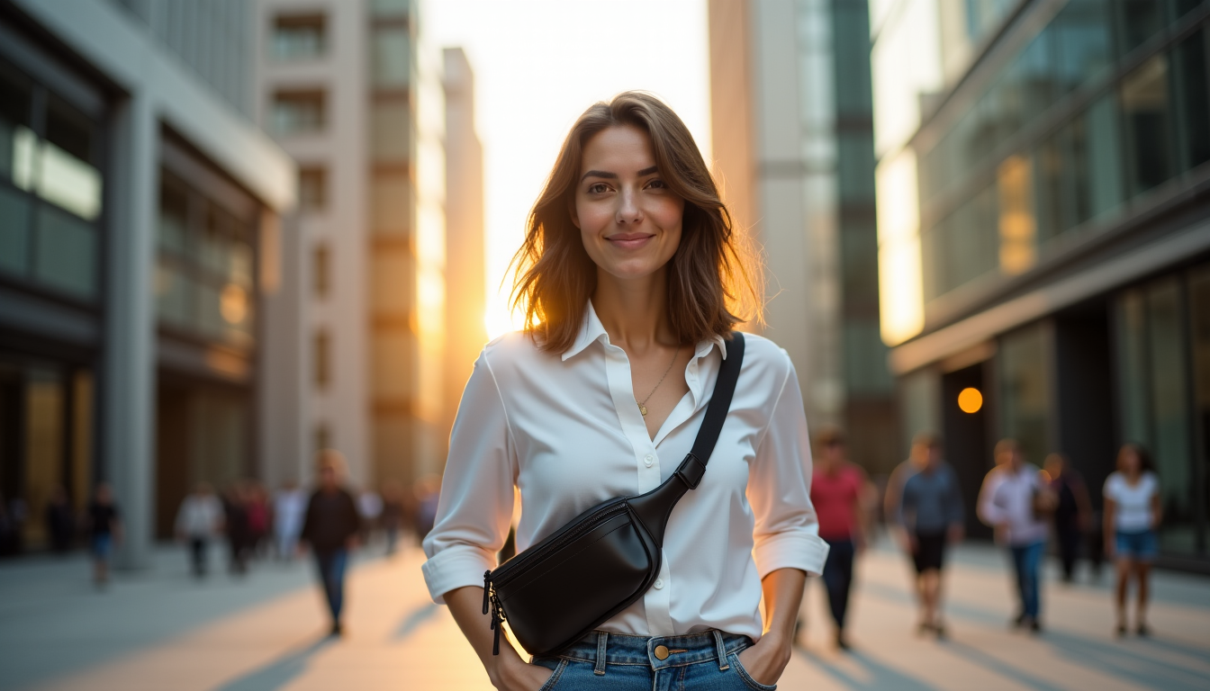 porter le sac banane f&eacute;minin avec &eacute;l&eacute;gance et simplicit&eacute; &mdash; pour un effet optimal, choisissez un mod&egrave;le de