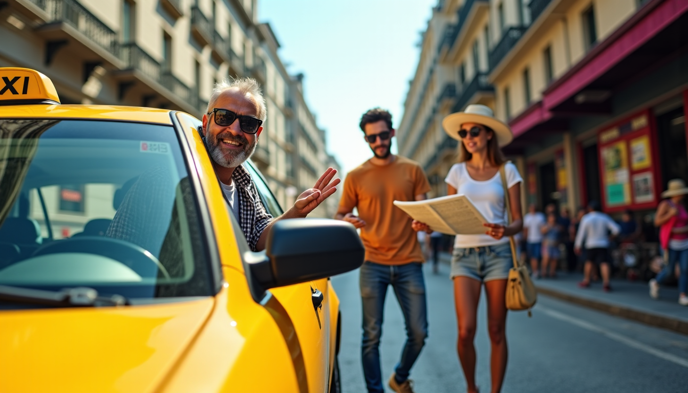 éviter les pièges touristiques dans les grandes villes ? — les taxis et les chauffeurs de vtc, s'ils