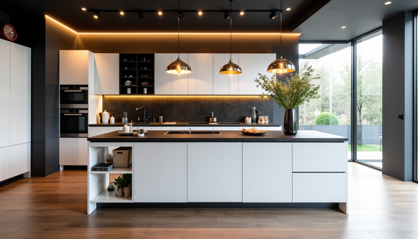 Illustration : pensez également à l'éclairage d'ambiance, qui peut être — projet cuisine à annecy : 5 erreurs à éviter avant de pousser la porte d'un showroom