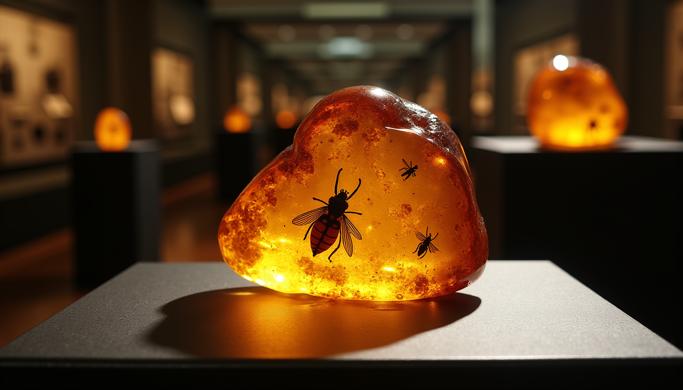 l'ambre : histoire, symbolique et vertus d'une résine fossile — l'histoire de l'ambre est aussi ancienne que celle
