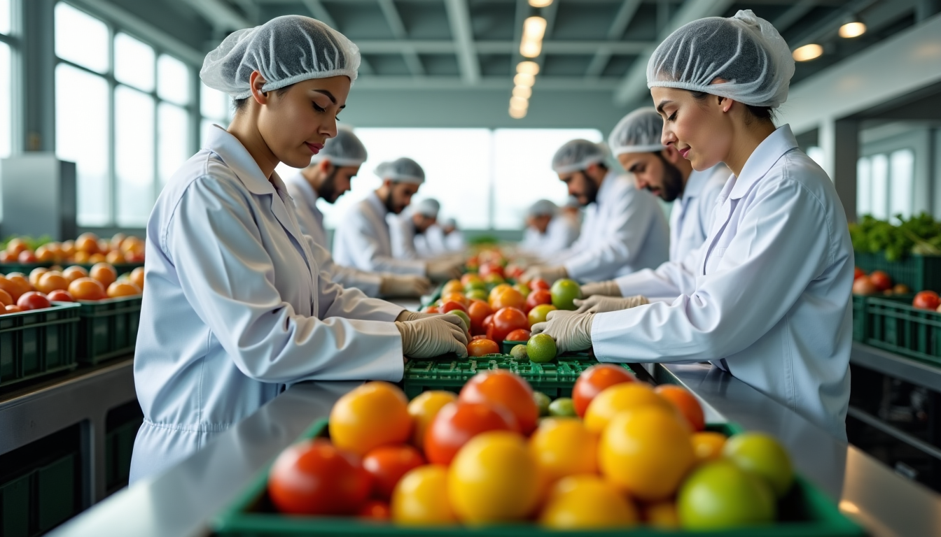 défis de la manipulation des produits alimentaires non standardisés — dans l'industrie agroalimentaire, le temps est un facteur