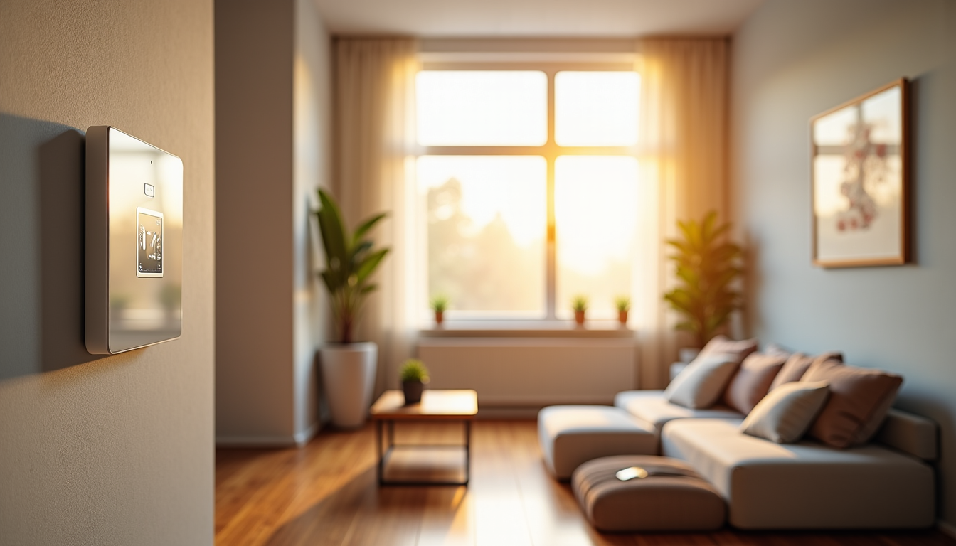 secrets d'une maison économe en énergie et en confort — l'installation d'un thermostat programmable et de robinets thermostatiques