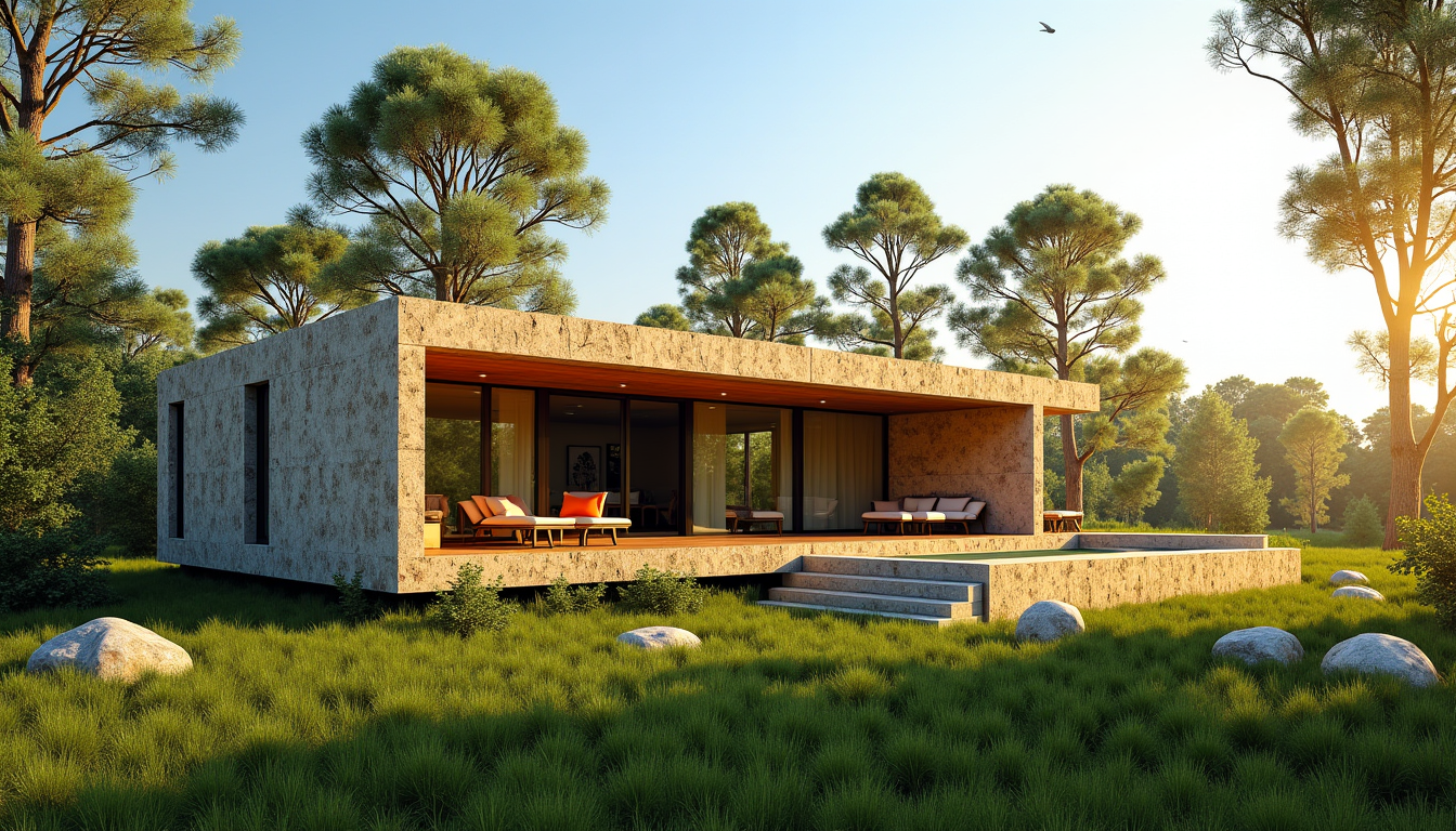 créer une maison écologique et économe en énergie — d'autres matériaux naturels comme la pierre locale ou