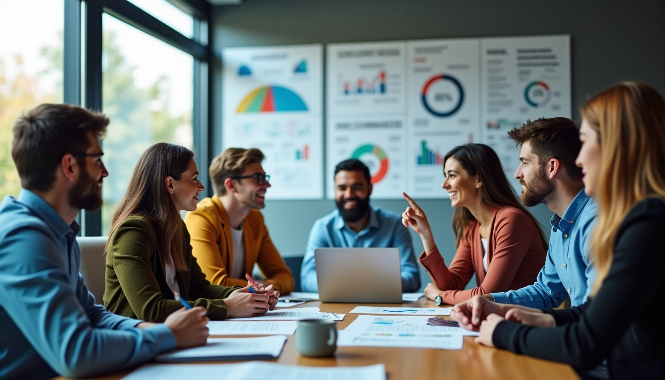 stratégies créatives pour captiver votre audience marketing — de même, les graphiques et infographies bien conçus