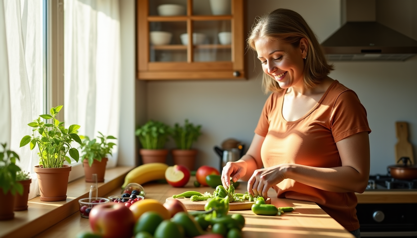 manger équilibré : les clés d'une alimentation saine — enne avec notre corps, lui offrant les informations