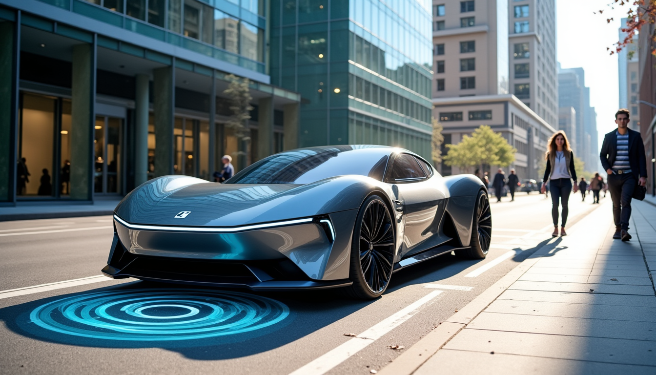 Illustration : des innovations sont également à l'étude pour la — l'innovation redéfinit l'avenir de l'automobile