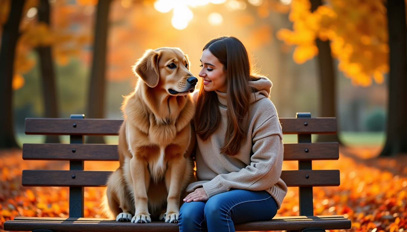 chiens et les humains : une amitié indéfectible — en-être, de confiance et d'attachement, cimentant ainsi une