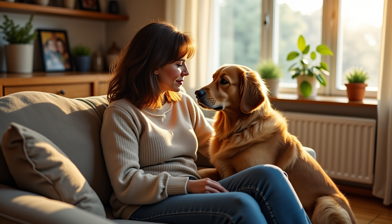 Illustration : voici quelques points essentiels à considérer pour l'aménagement — chiens et les humains : une amitié indéfectible