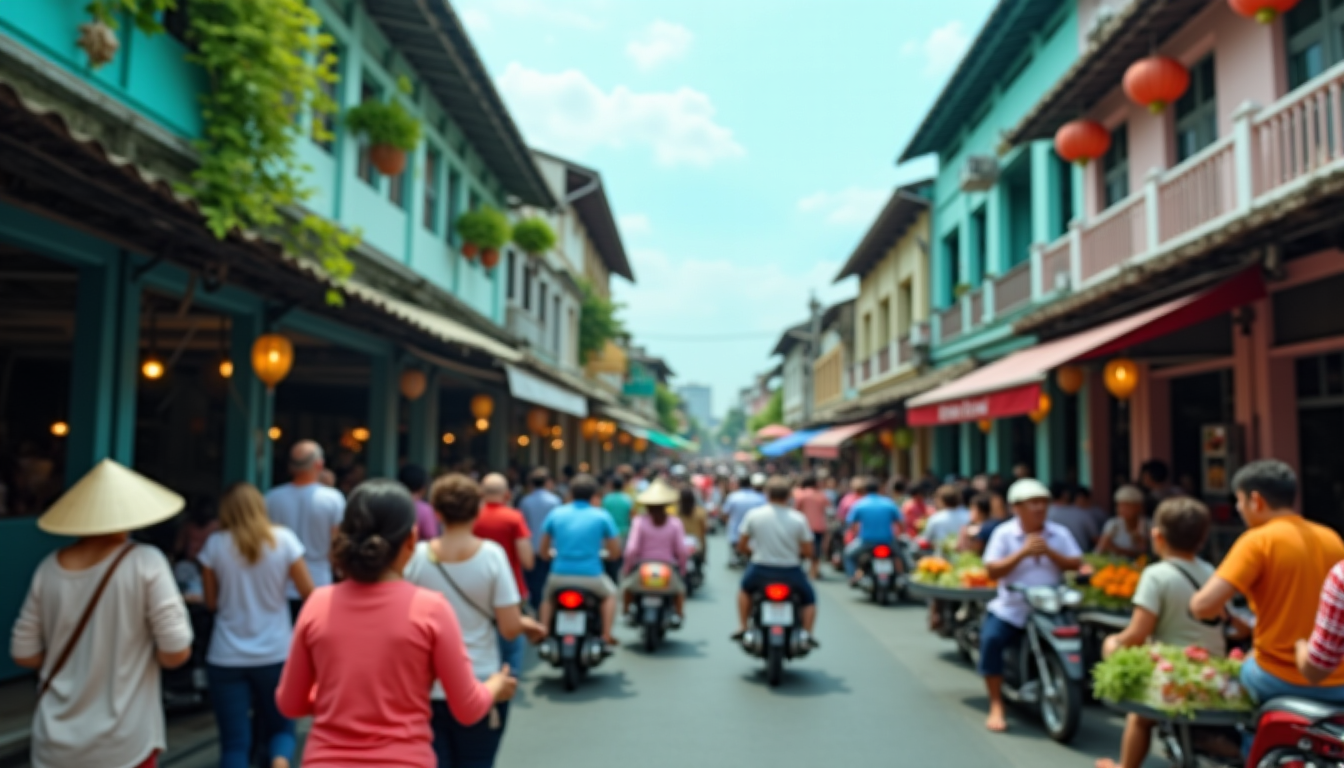 Illustration : s'immerger dans la vie quotidienne de ho chi — vivre à ho chi minh ville : le guide complet pour réussir son expatriation au vietnam