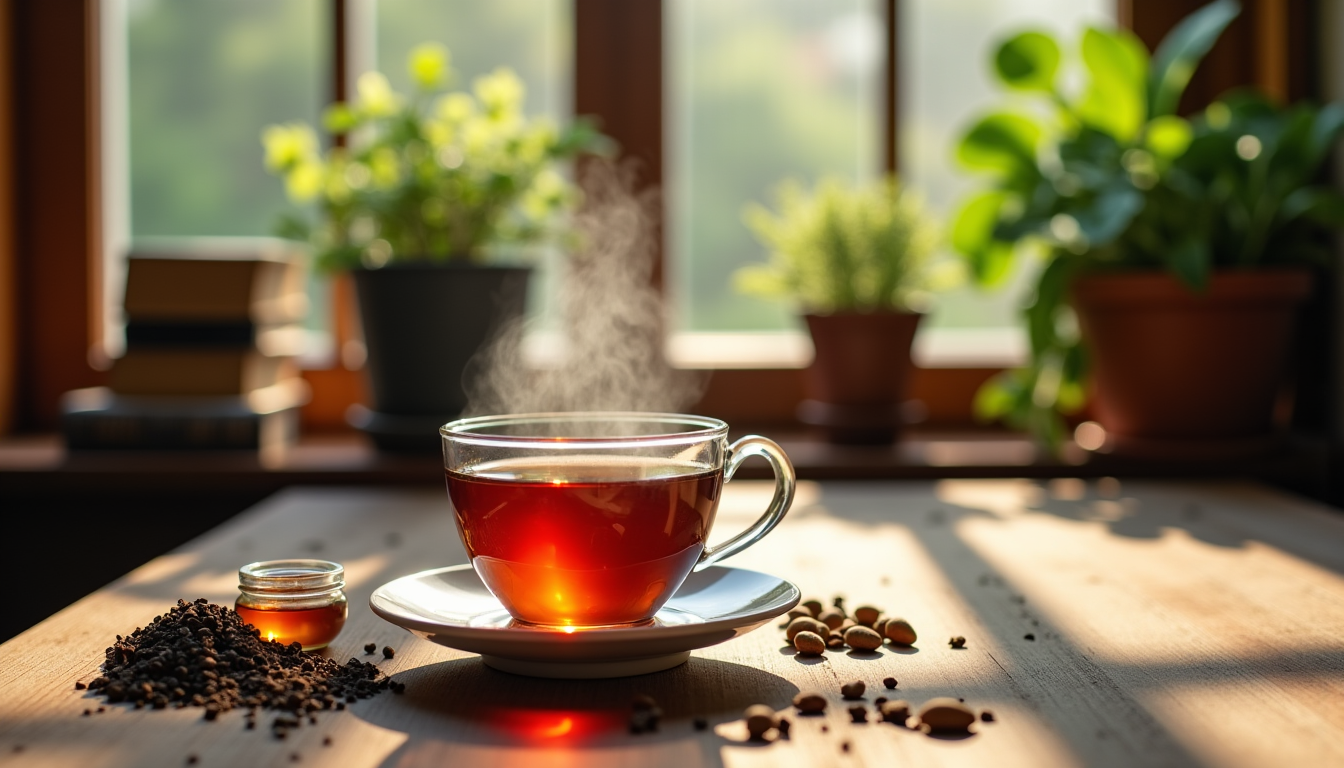 tout savoir sur le thé noir : entre vertus cachées et effets secondaires — s. la l-théanine favorise la concentration et la
