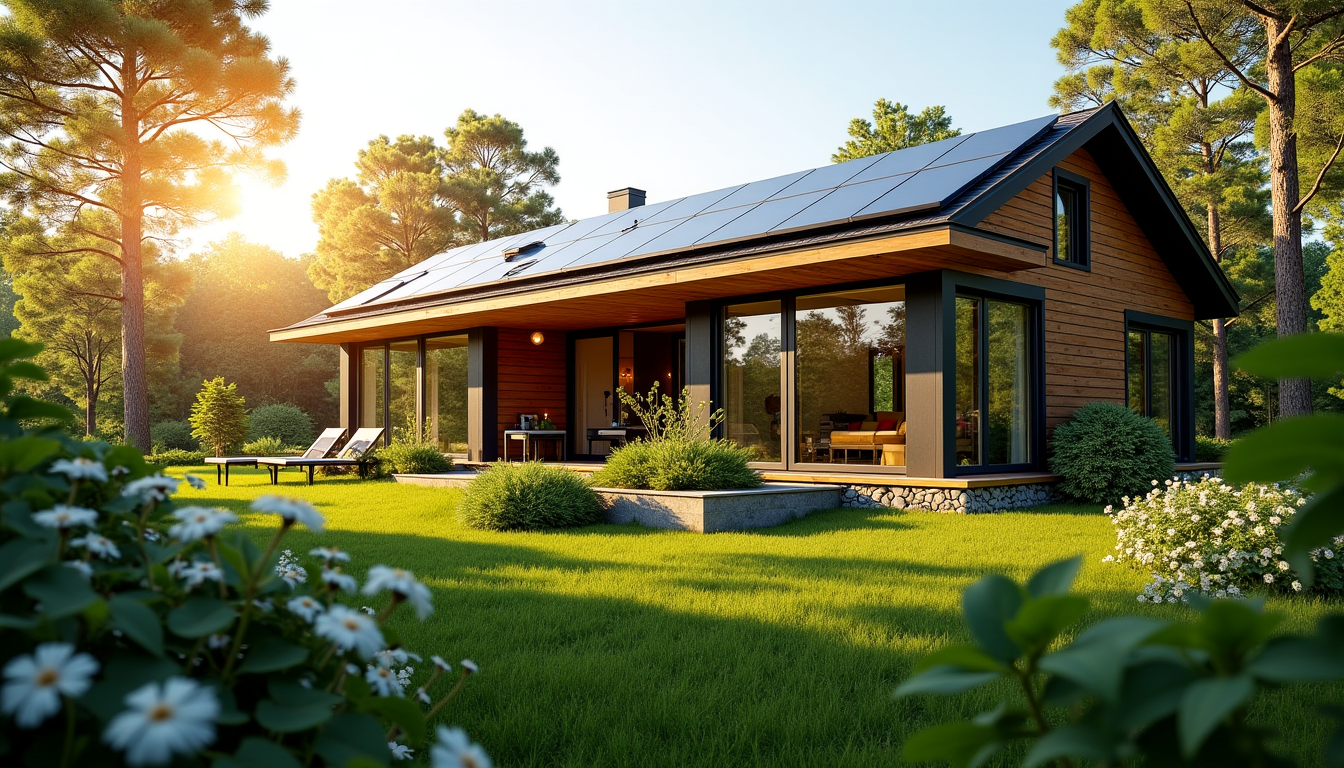 secrets d'une maison écologique et durable — une performance énergétique optimale est l'un des plus