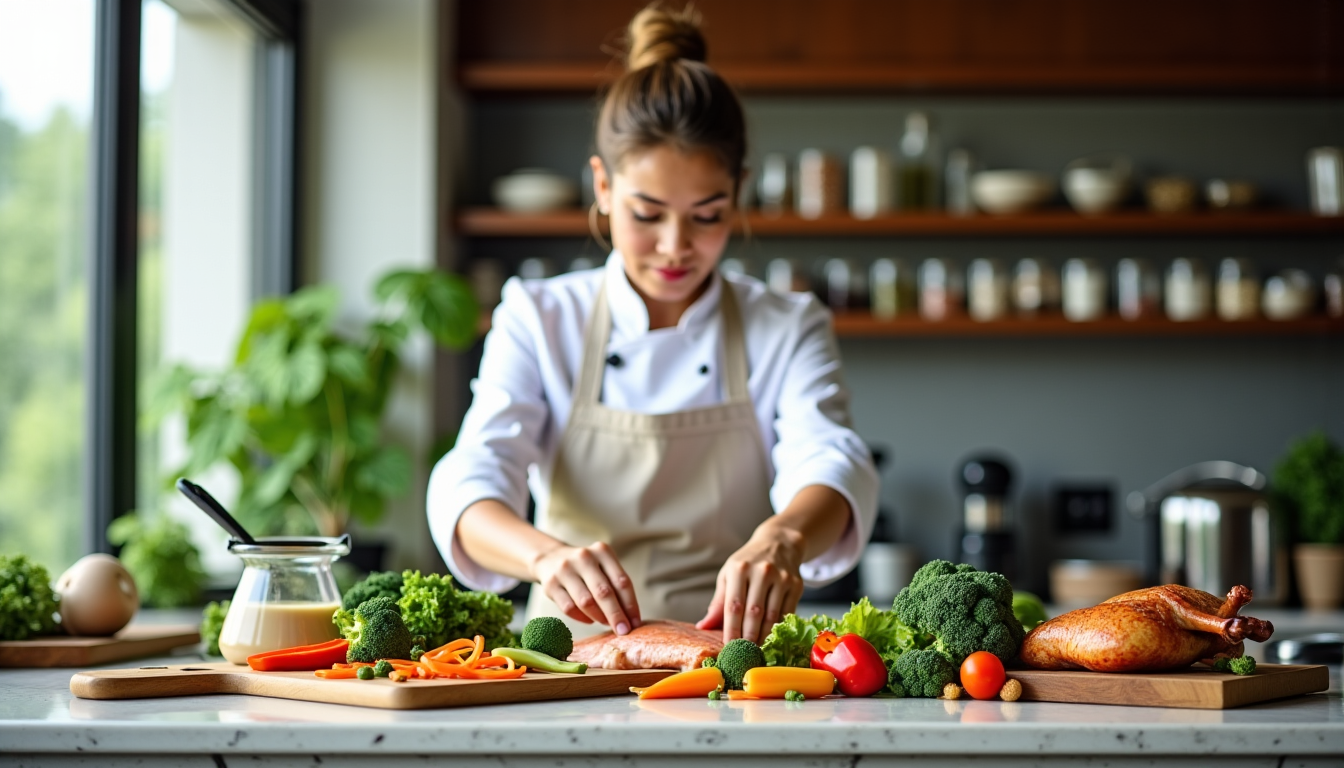 secrets culinaires : l'art de sublimer vos repas quotidiens — nutriments, les saveurs et les textures. légumes, poissons,