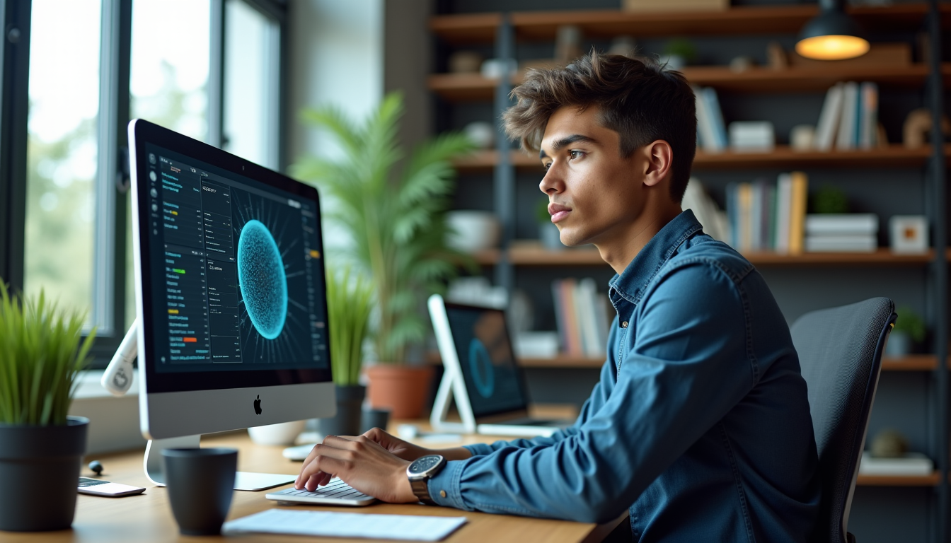 Illustration : l'utilisation de plateformes sp&eacute;cialis&eacute;es peut grandement faciliter cette &mdash; doper votre cr&eacute;ation de contenu gr&acirc;ce &agrave; l'intelligence artificielle ?