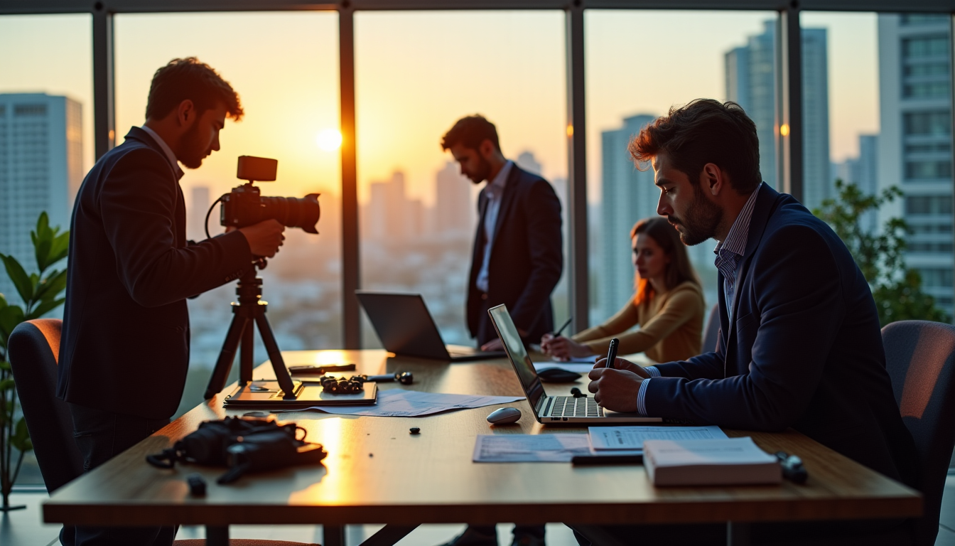 secrets d’une vidéo d'entreprise qui transforme vos prospects en clients — ajoutée pour inciter à l'action. maîtriser les éléments