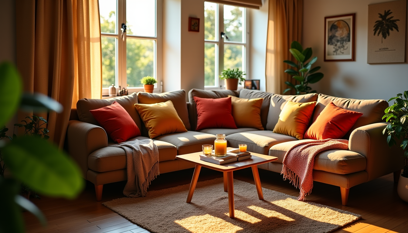 Illustration : un intérieur chaleureux est avant tout un espace — créer une ambiance chaleureuse chez vous