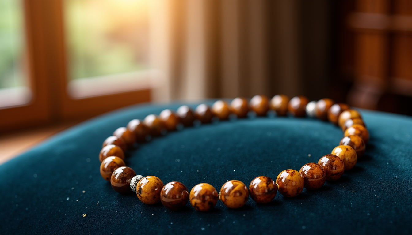 clarté du cristal à votre cou : découvrez nos colliers en pierres fines véritables — il de tigre protection, courage, confiance en soi