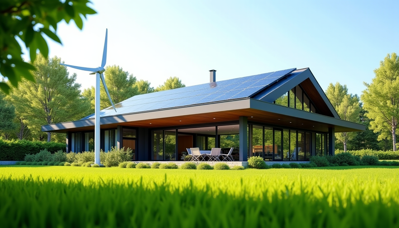 l'art de vivre dans une maison écologique et moderne — dre une quasi-autonomie énergétique, voire de produire plus