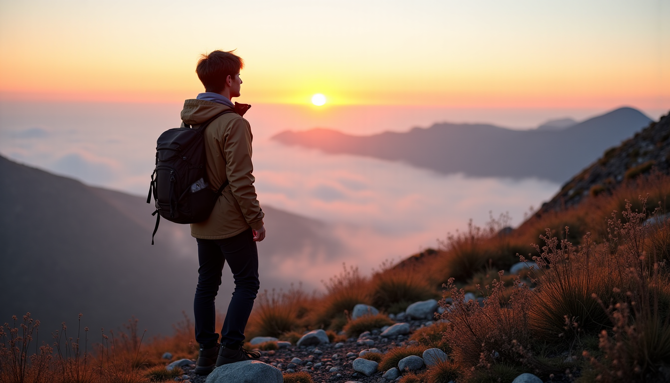 explorez la magie des voyages intérieurs et lointains — l'environnement extérieur et l'état intérieur que réside une